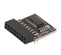 Modulo TPM 2.0, 18pin TPM2.0 Modulo di Sicurezza Crittografia Modulo TPM Modulo di Sicurezza Crittografia con Processore di Crittografia Discreta per le Vittorie