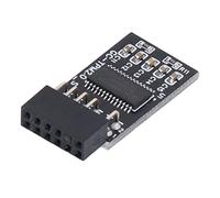 Modulo TPM 2.0 LPC SPI 12 Pin Scheda di Sicurezza per La Crittografia Della Scheda Remota Compatibile con GIGABYTE Compatibile con Z590 H570 Q570 B560