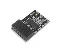 Modulo TPM 2.0 LPC SPI 14 pin-1 scheda a distanza accessorio di sicurezza con crittografia della scheda madre per ASUS per ROG STRIX B350-F GAMING/ROG STRIX B360-G GAMING/ROG STRIX B365-F GAMING