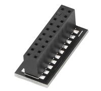 Modulo TPM 2.0 per Scheda Madre, Modulo di Sicurezza con Interfaccia LPC e Connettore 20 Pin, Compatibile con Crittografia Hardware e Sicurezza del Sistema, TPM 2.0 per PC Desktop