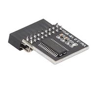 Modulo TPM 2.0, scheda di espansione di sicurezza LPC a 18 pin per PC, nero, confezione da 1, supporto per scheda madre, verifica della crittografia affidabile