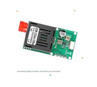 Modulo Transceiver Ottico TTL da 100KM Interfaccia FC, Attrezzatura Terminale Ottica Transceiver In Fibra AV/VCC/GND TX