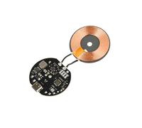 Modulo Trasmettitore Caricabatterie Wireless da 20 W, Scheda di Circuito di Ricarica Rapida Tipo C da 12 V e 24 V, Bobina, Pad di Ricarica Wireless