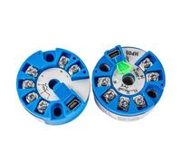 Modulo trasmettitore di temperatura Convertitore di segnale di temperatura termocoppia RTD K tipo 0-1300C 0-100C 0-500C a 4-20mA 0-10V 0-5V Trasmettitore di temperatura PT100 1 pz(PT100 0-100 4-20mA)