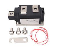 Modulo TRIAC, modulo di alimentazione a tiristori bidirezionali, raddrizzatore a silicio controllato da 1600 V con custodia in PC e base in rame per il controllo dei motori, (JLTT250N16KOF)