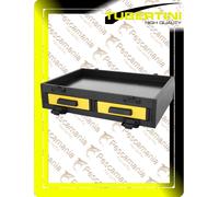 Modulo Tubertini per paniere serie T-MX h 90mm 2 cassetti frontali 41x28,5x9 cm