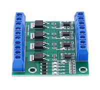 Modulo Tubo MOS a 4 Vie, Uscita Ad Alta Potenza, Controllo PWM Uscita 3,7~27 V CC, per Apparecchiature Ad Alta Potenza, Motori, Strisce LED Ed Elettrovalvole, con Segnale di