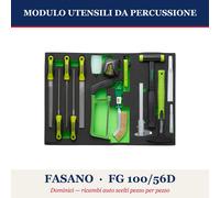 MODULO UTENSILI DA PERCUSSIONE E LIME FASANO FG 100/56D