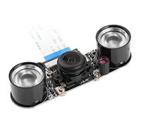Modulo videocamera per Raspberry Pi, 500 Milioni di Pixel Scheda modulo videocamera, Obiettivo Regolabile 1pc Obiettivo fisheye grandangolare per Raspberry Pi 3 Raspberry Pi 2