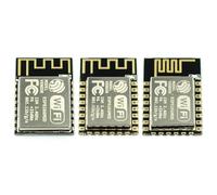 Modulo Wi-Fi ESP-12E per schede di sviluppo ESP8266 - Interfaccia seriale UART 3.3V, MCU 80MHz, Flash 512KB-4MB - Prototipazione IoT e progetti incorporati
