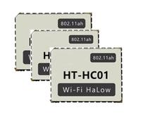 Modulo Wi-Fi HaLow HC01 da 3 pezzi, 902-928 MHz, doppia banda, 32,5 Mbps, trasferimento dati ad alta velocitÃ e lungo raggio, accesso wireless IoT