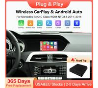 Modulo Wireless Carplay Becker per Mercedes Benz classe C W204 C204 S204 NTG 4.5 supporto Android Auto Mirroring navigazione GPS