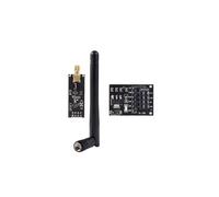 Modulo Wireless NRF24L01+P LNA con Antenna A Lunga Distanza di 1100 Metri con Adattatore per Modulo Wireless NRF24L01, 1 Set