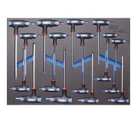 modulo x carrello 18pz chiavi ass. - codice bgs4010 FBGS4010 BGS officina