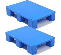 ModuPlastic Pallet & Scaffali per Pallet Display Cucina & Garage nizationBlue (2 pz 50x40x12cm) DurabLightweight & VersatiStorage Solution