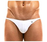 Modus Vivendi Bodybuilding Low Cut Swim Slip, bianco, Large