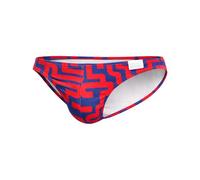MODUS VIVENDI - Intimo da Uomo Slips - Labyrinth Low Cut Brief Red/Blue - 1x Taglia XL