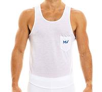 Modus Vivendi Peace Line - Canotta traslucida fucsia - Bianco - S