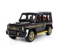 MODVKVK G63 AGM 1:32 Modellino Macchinina con Luce e Musica, Funzione Pull-Back, Pressofuso in Lega, Ideale per Bambini dai 3 anni e Collezionisti (Nero)