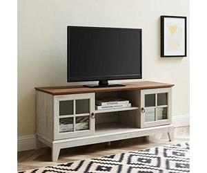 Modway EEI-2544-WAL-WHI Isle 47" - Supporto TV, bianco noce