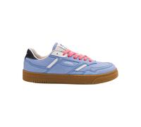 MoEa - Scarpe in biomateriali - Origin Low Lila Suede & Beige Corn per Donne in Cotone - Taglia 38 - Blu
