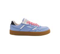 MoEa - Scarpe in biomateriali - Origin Low Lila Suede & Beige Corn per Donne in Cotone - Taglia 40 - Blu