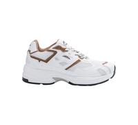 MoEa - Scarpe leggere in biomateriali - Rush White & Brown Palm per Uomo in Cotone - Taglia 42 - Marrone