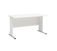 Möbelpartner Milo - Scrivania, bianca, circa 140 x 65 x 74,2 cm
