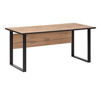 Möbelpartner Schildmeyer Scrivania Montana 701501, arredamento in legno, arredamento in rovere rustico, 160 x 75 x 74 cm