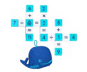 MÖBI Fast Fun Numerical Tile Game - Classic and Popular Educational Math Equation Card Games for Preschool Boys and Girls, Toddlers, Elementary Kids and Families of All Ages
