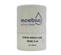 Moebius - Grassi e oli sintetici per orologi e meccanici di precisione, Swiss Made per orologi, pendoli, calibri per orologi, cronografi (Synt-Visco-Lube 9020 2 ml)