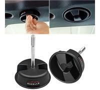 MOEBULB Manopola a vite di montaggio per pannello rigido superiore Hardtop, 2 pezzi, compatibile con Jeep Wrangler JK 2dr e Unlimited 4dr 2007-2019