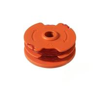 MOECSHSY McGregor - Bobina di filo per decespugliatore Worx, McGregor MET6032, MET4530, MET3525, Φ1,6 mm, doppia bobina di ricambio per decespugliatore Worx WG105 WG106, 4,9 m