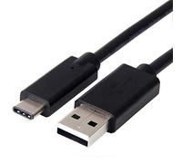 MOELECTRONIX Cavo USB 3.1 tipo C adatto per Motorola Moto G14 G54 G84 | PC computer tipo C cavo dati | USB-C nero
