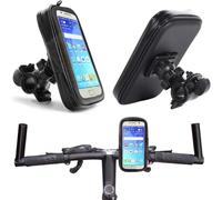 MOELECTRONIX Supporto per bicicletta adatto per ZTE Nubia RedMagic 10S Pro+, impermeabile, supporto per cellulare per bicicletta, girevole a 360°, XL