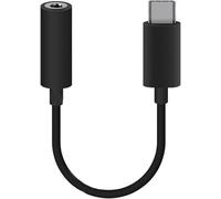 MOELECTRONIX USB 3.1 Type-C Headset Jack adatto per vivo X300 Pro | USB-C a 3,5 mm Cuffie Digitali | Presa Aux-IN cavo adattatore audio nero