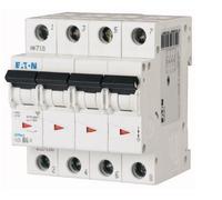 Interruttore magnetotermico Eaton 25A 4 poli 6KA curva C 4 moduli 239220