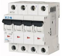 Interruttore magnetotermico Eaton 63A 4 poli 6KA curva C 4 moduli 239224