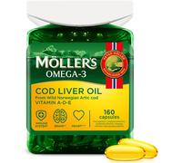 Möller’S ® | Capsule Di Olio Di Fegato Di Merluzzo | Acidi Grassi Omega 3 DHA &
