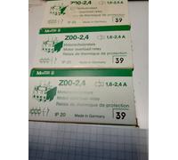 MOELLER Z00-2,4 RELE' TERMICO 1,6/2,4A PER CONTATTORE DIL 00M/DIL0M NUOVO IN BOX