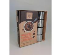 Moelleux, fondants & coulants - Le coffret parfait pour les desserts: Avec 1 livre de recettes et 4 cercles à pâtisserie en métal