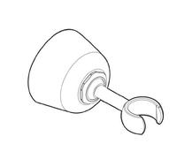 Moen 114348WR Acc-Core - Kit di montaggio a parete per doccia, in ferro battuto