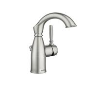Moen 84144SRN Sarona 10,2 cm Centerset - Rubinetto monocomando per bagno, in nichel spazzolato