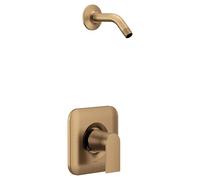 Moen Genta LX T2472NHBZG - Kit di finiture per rubinetto doccia, valvola e soffione non inclusi, colore: oro bronzato