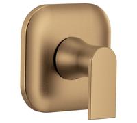 Moen Genta LX UT2401BZG - Kit di finiture per maniglia della doccia color oro bronzato, valvola M-CORE necessaria