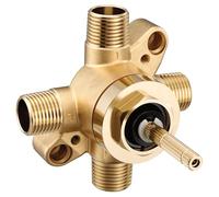 Moen U231CI M-CORE 2 or 3 Function Deviatore Rubinetto Transfer Valve with CCIPS Connections, or Unfinished