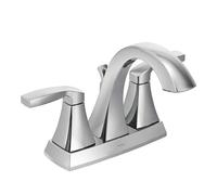 Moen Voss (6901) - Rubinetto da bagno ad arco alto, 2 maniglie, cromato