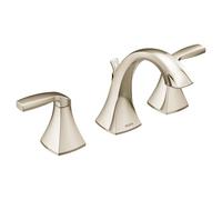 Moen Voss Collection T6905NL - Rubinetto da bagno a due manopole, senza valvola, in nichel lucido