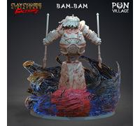 Mönch Del Acqua Miniatura Panda 4 Elementi Per RPG Come D&D 5E Pathfinder 32MM