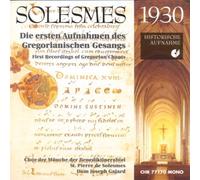 Mönchschor Solesmes - Solesmes 1930.die Ersten Aufn